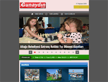 Tablet Screenshot of gunaydinaliaga.com